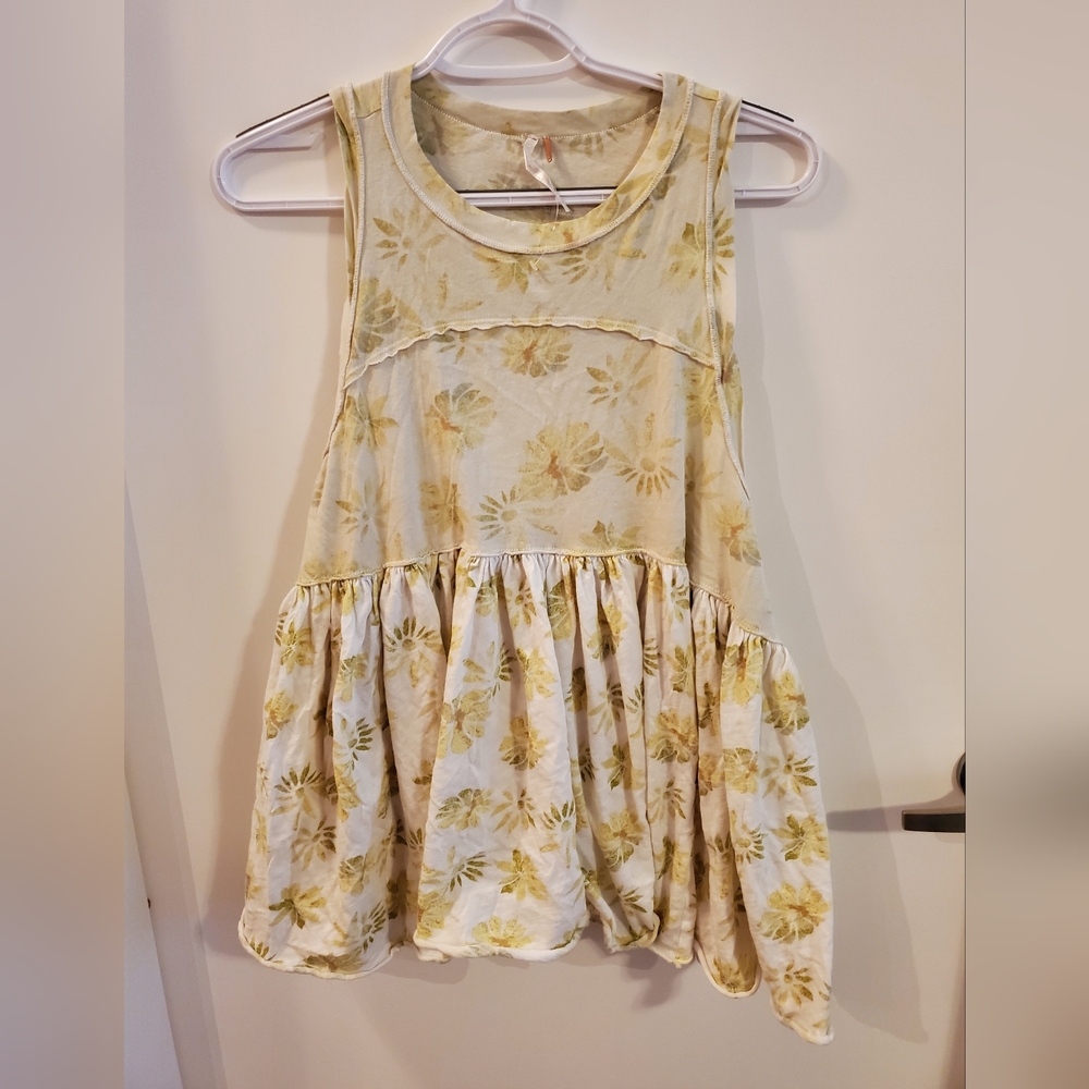 Free People Oversized Babydoll Tunic Tank